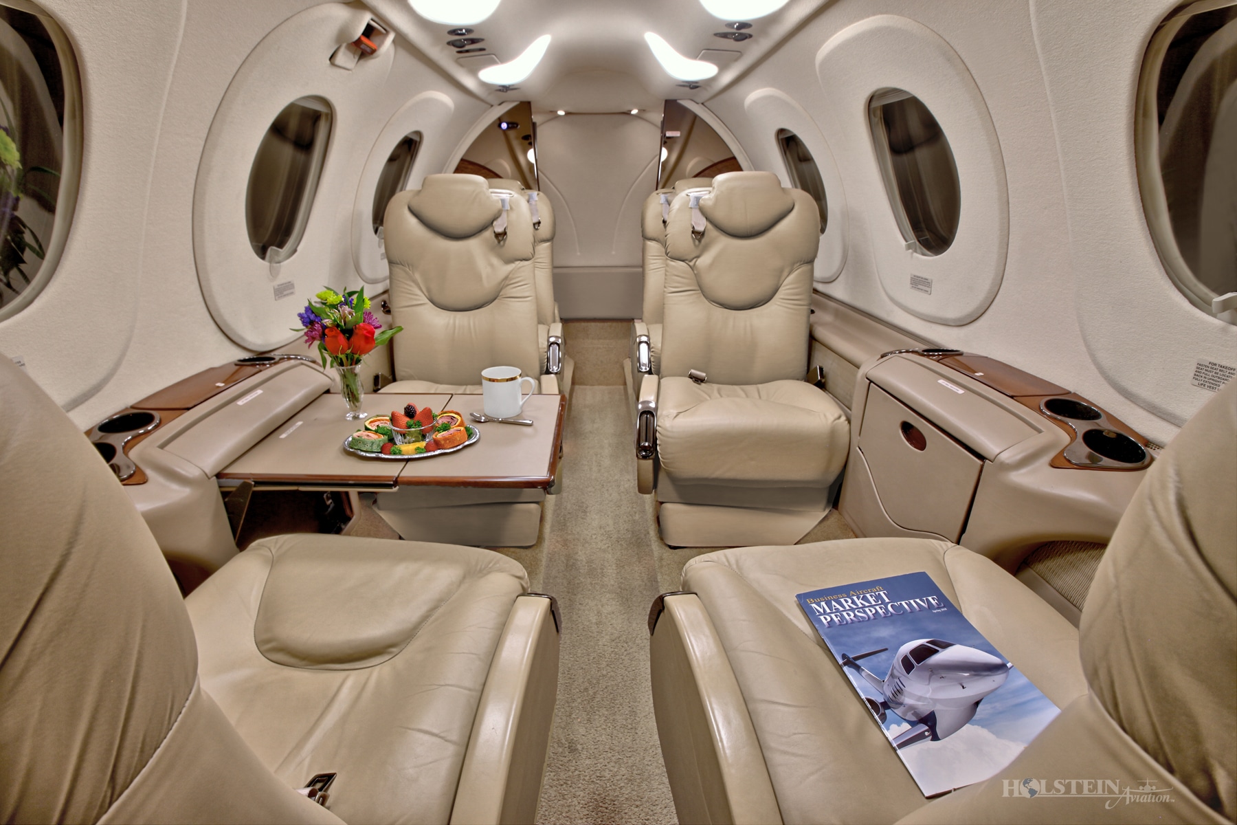 Beechcraft Premier 1A cabin interior